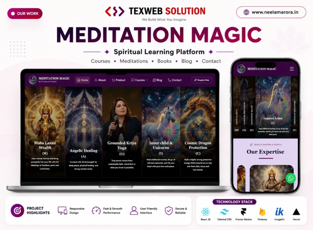 Meditation Magic : Spiritual Learning & Healing Platform